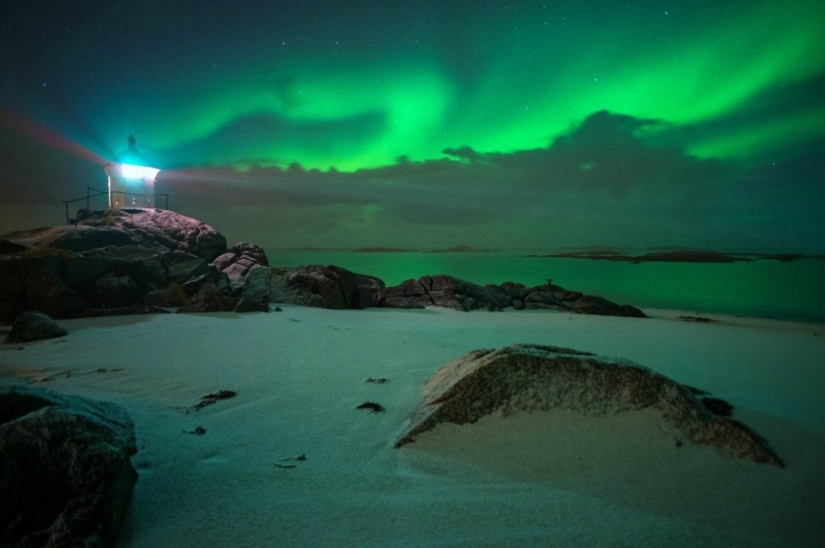 Una vista impresionante en las islas Lofoten Una vista impresionante en las islas Lofoten
