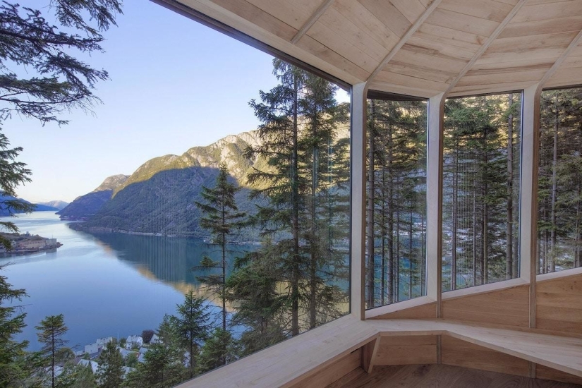 Unique tree houses Woodnest soar in Norwegian woods
