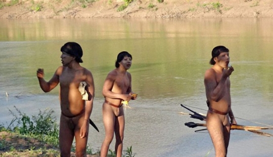 Unknown tribes: first contact with civilization