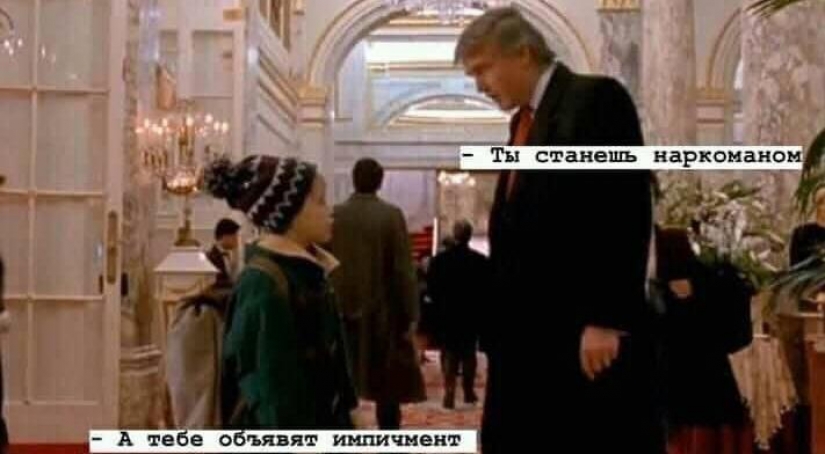 Unwanted President: trump's demand to remove from "home Alone 2" or... to replace Keanu Unwanted President: trump's demand to remove from "home Alone 2" or... to replace Keanu