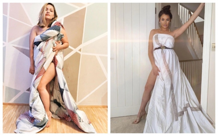 Vestido de manta: una nueva tendencia está conquistando Instagram