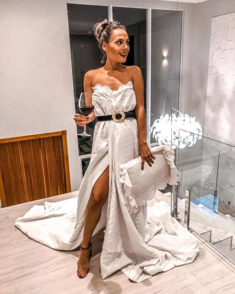 Vestido de manta: una nueva tendencia está conquistando Instagram Vestido de manta: una nueva tendencia está conquistando Instagram