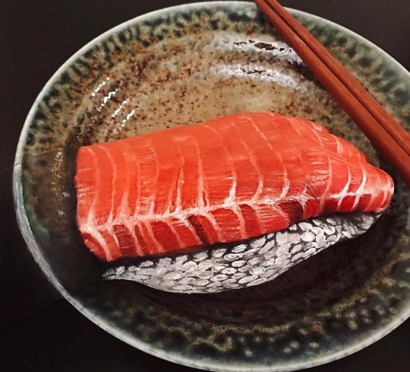 "Voy a roer tu cara ahora": un maquillador canadiense dibuja hamburguesas, rollos y pizza en las caras de las mujeres "Voy a roer tu cara ahora": un maquillador canadiense dibuja hamburguesas, rollos y pizza en las caras de las mujeres