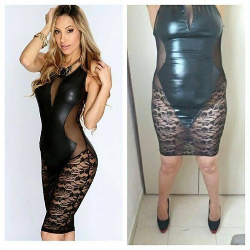 Waiting vs. reality: what do "sexy" dresses look like with AliExpress