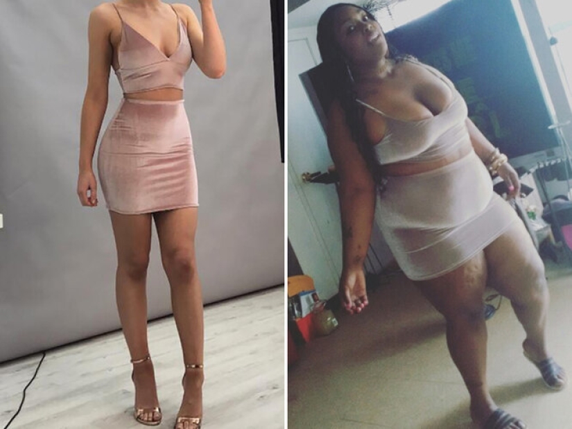 Waiting vs. reality: what do "sexy" dresses look like with AliExpress