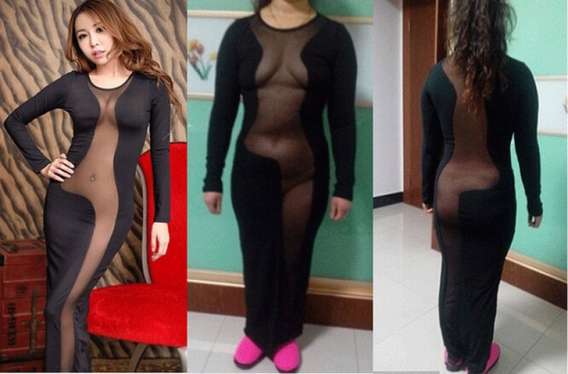 Waiting vs. reality: what do "sexy" dresses look like with AliExpress