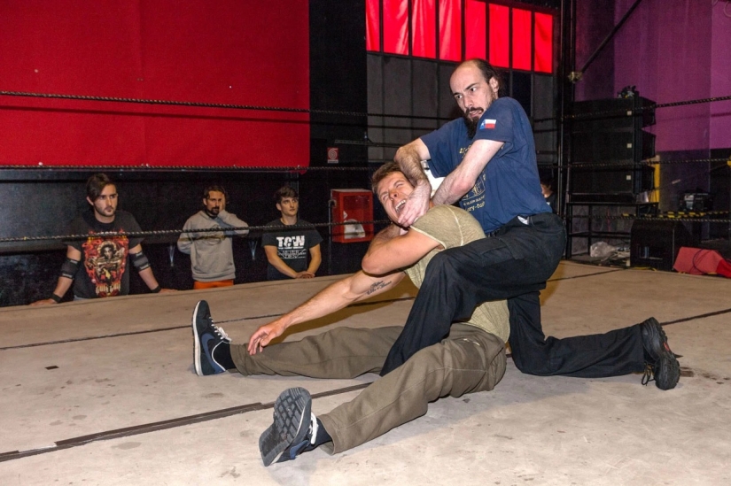 War paint: the crazy world of European wrestling