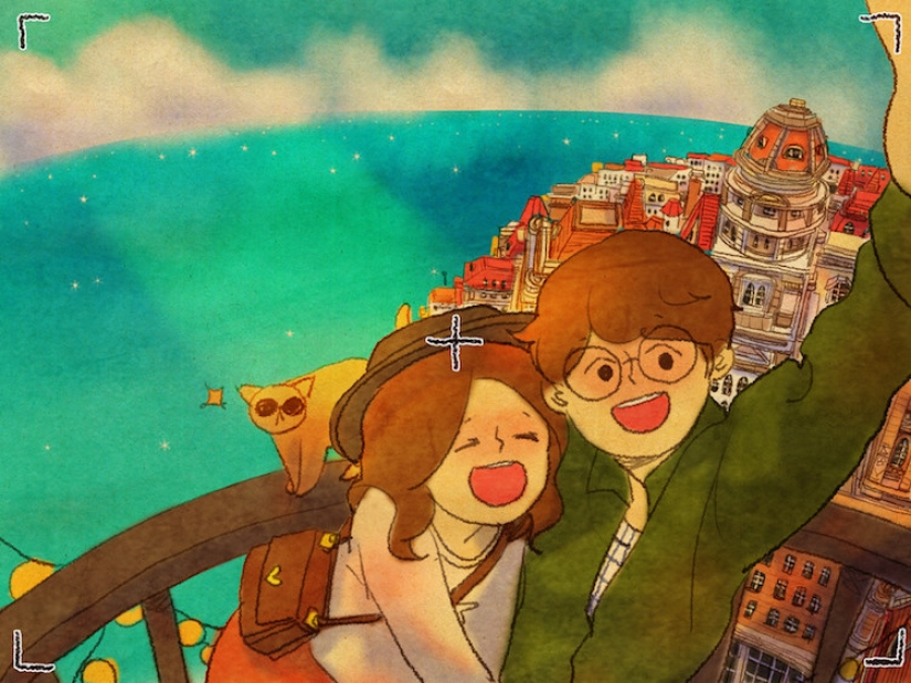 Warm watercolor illustrations about love from a South Korean artist Warm watercolor illustrations about love from a South Korean artist