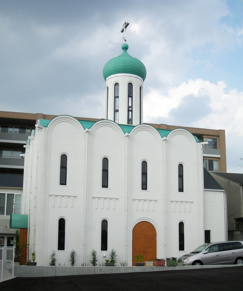 What do Orthodox churches in Japan look like?