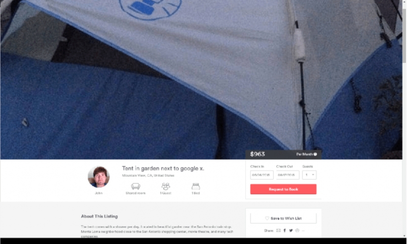 What does the most budget housing in Silicon Valley look like for $ 900 a month