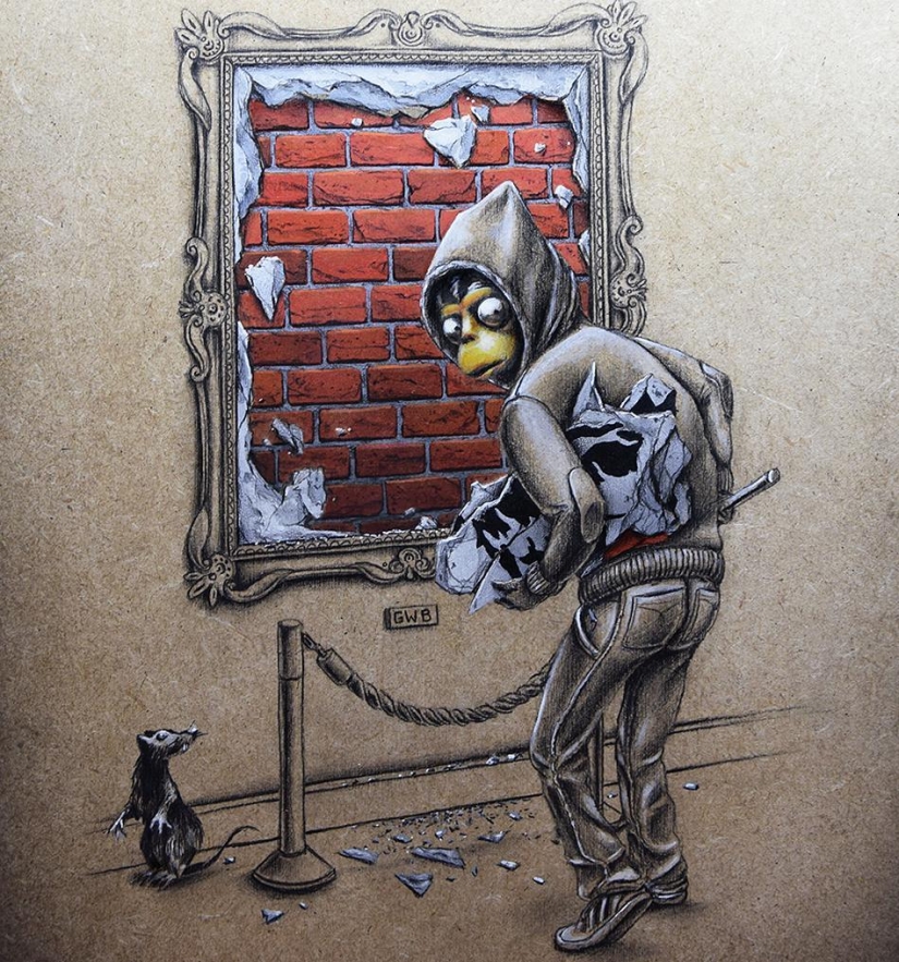 What if Steve jobs and Jesse Pinkman will meet the heroes of classical paintings