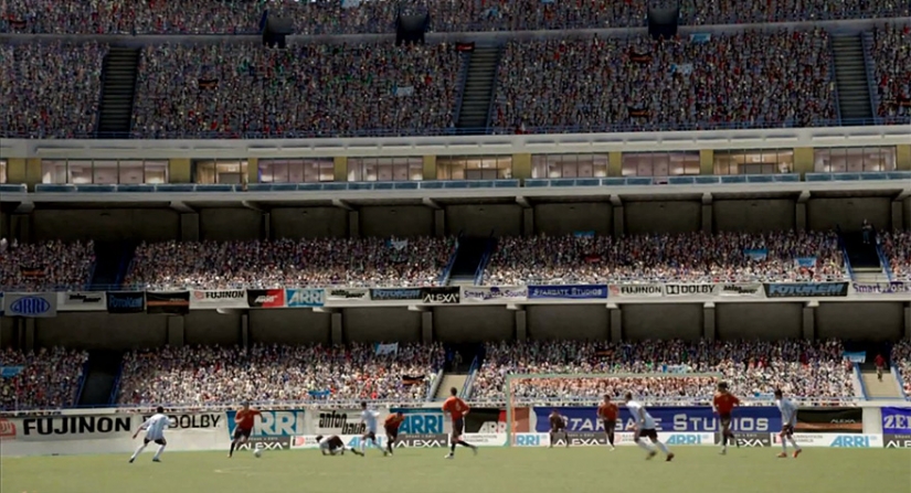 What modern films look like before and after applying special effects