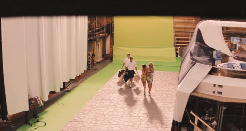 What modern films look like before and after applying special effects