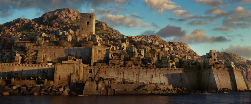 What modern films look like before and after applying special effects