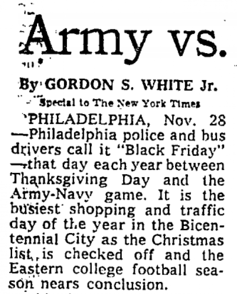 What started Black Friday: the story of the legendary sale What started Black Friday: the story of the legendary sale