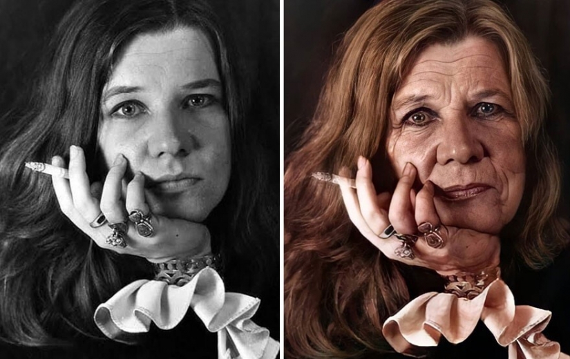 What would foreign celebrities who have left this world look like now