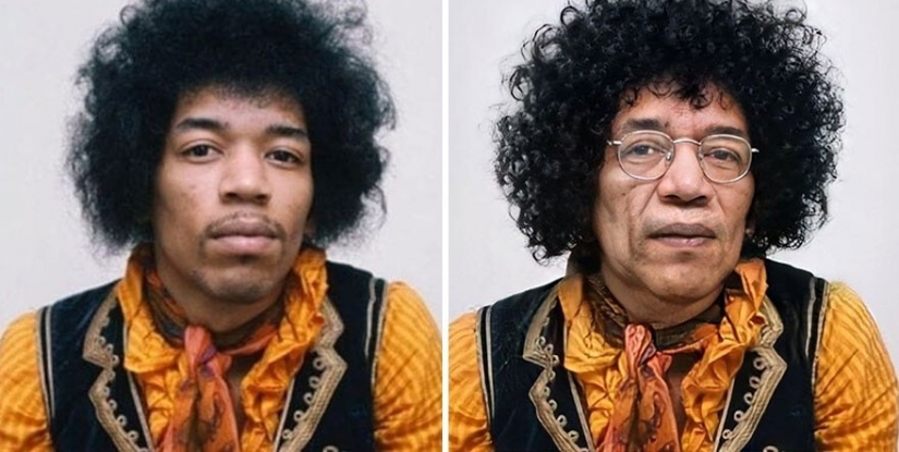 What would foreign celebrities who have left this world look like now