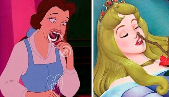 What would the Disney characters be like in the reality of 2020