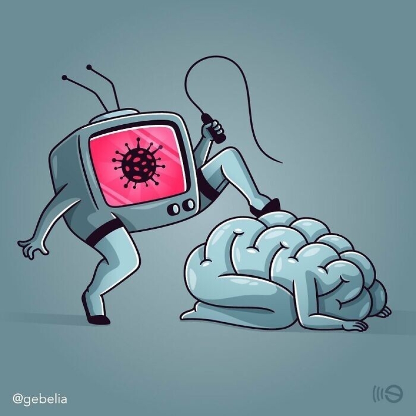 What's wrong with our Society: 25 thought-provoking illustrations