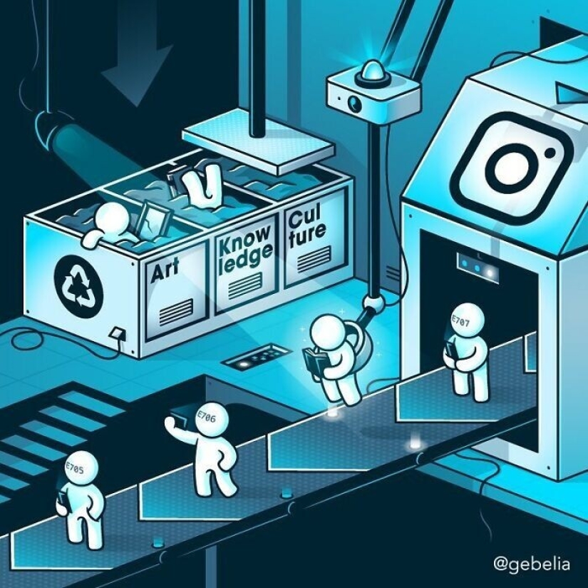 What's wrong with our Society: 25 thought-provoking illustrations