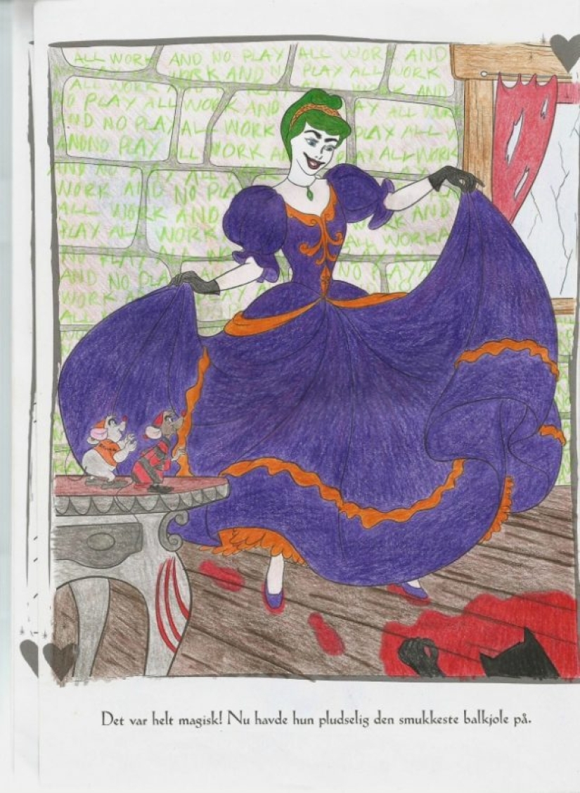 When children's coloring pages reach adults