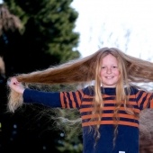 Why did this 12-year-old boy grow such long hair