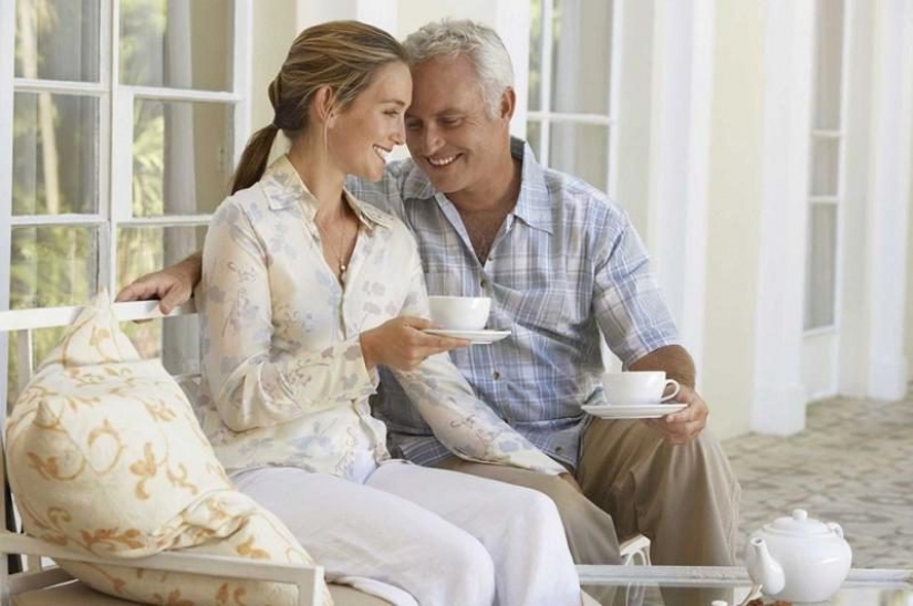 Why do girls choose men much older than themselves