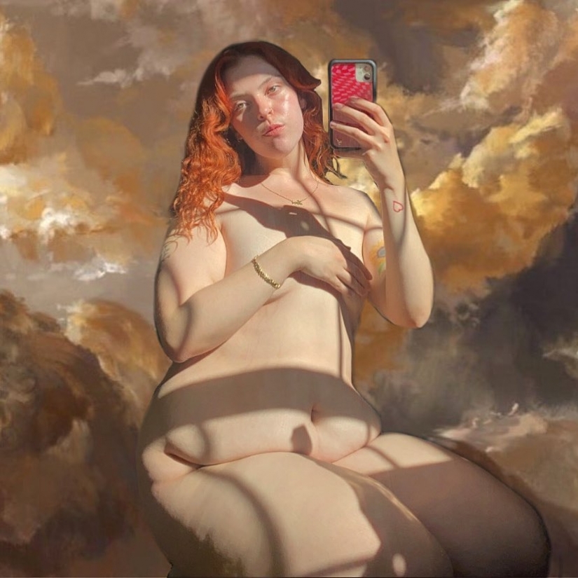 With a sagging belly, but high self-esteem: Liberated Jessica Blair and her photos in lingerie