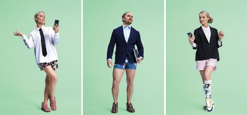 Without pants: a brand from Canada has presented its own version of clothing for working from home Without pants: a brand from Canada has presented its own version of clothing for working from home