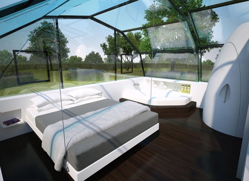 Would you like to live in a glass house?