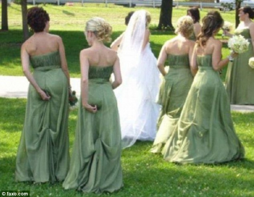 You can't think of it on purpose: the worst wedding photos that will definitely not be shown to guests You can't think of it on purpose: the worst wedding photos that will definitely not be shown to guests