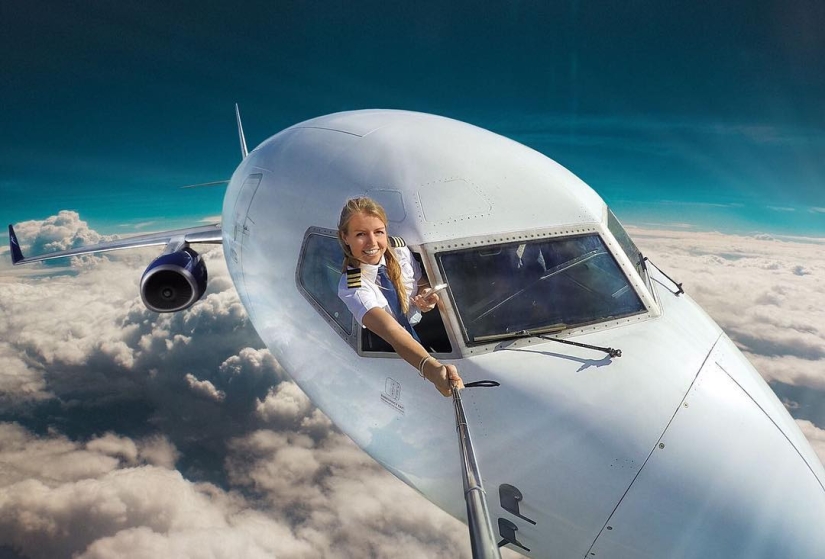 10 most beautiful female pilots who conquered Instagram 10 most beautiful female pilots who conquered Instagram