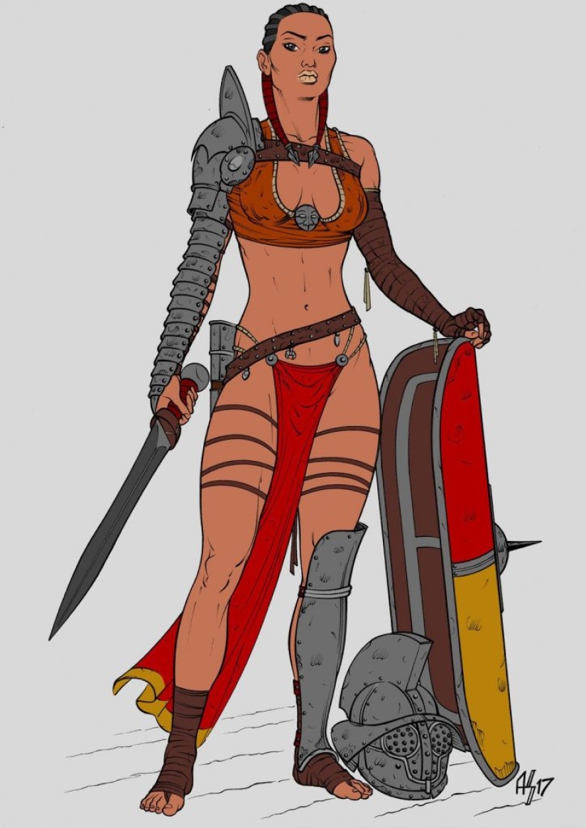 10 most interesting facts about female gladiators