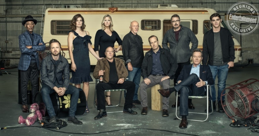 10 years later: the actors of the cult TV series "Breaking Bad" reunited for a stunning photo shoot 10 years later: the actors of the cult TV series "Breaking Bad" reunited for a stunning photo shoot