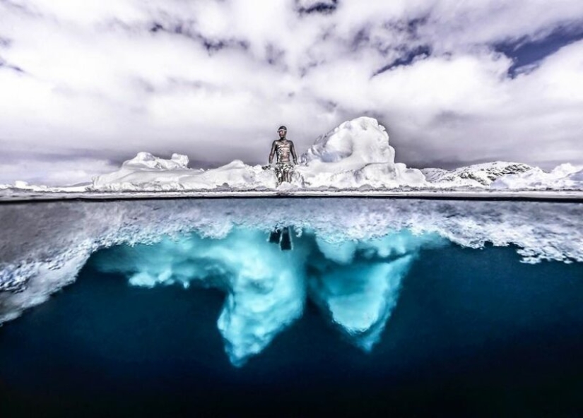 11 raras e impresionantes fotos de un iceberg en Groenlandia del fotógrafo Tobias Friedrich