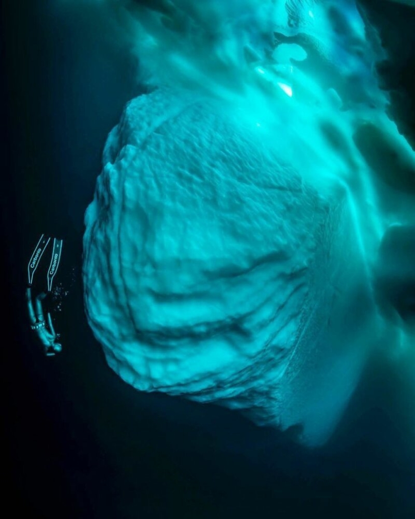 11 raras e impresionantes fotos de un iceberg en Groenlandia del fotógrafo Tobias Friedrich
