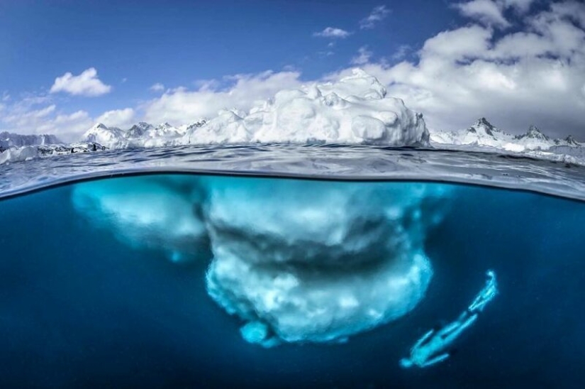 11 raras e impresionantes fotos de un iceberg en Groenlandia del fotógrafo Tobias Friedrich