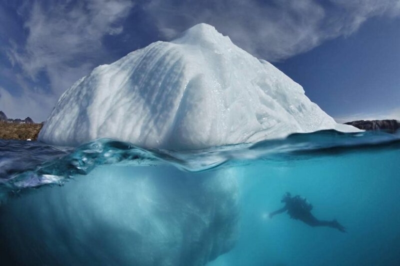 11 raras e impresionantes fotos de un iceberg en Groenlandia del fotógrafo Tobias Friedrich