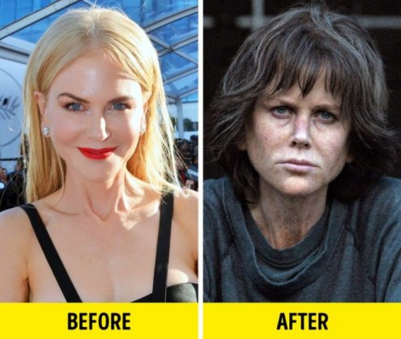 13 actores que fueron a medidas radicales para el papel