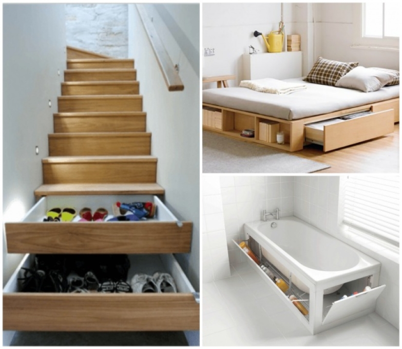 13 effective ways to store things