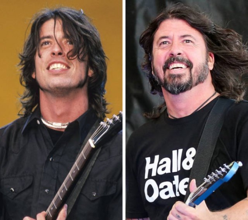 13 photos from the "was-became" series: how Western rock stars have changed 13 photos from the "was-became" series: how Western rock stars have changed