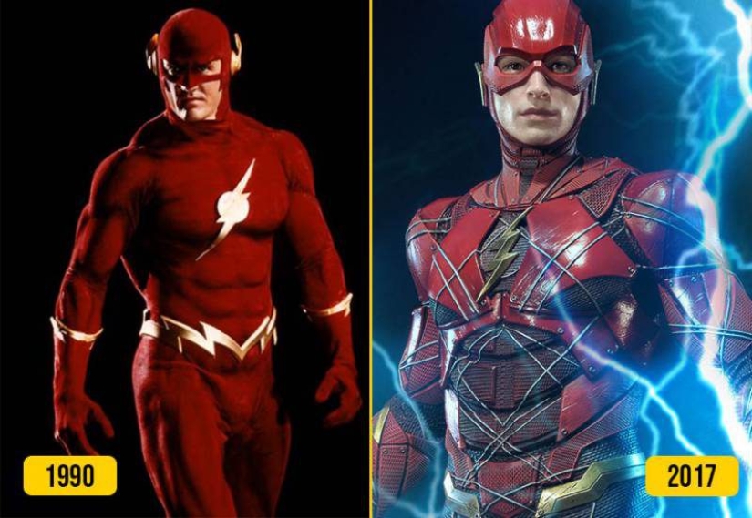 14 superhéroes durante su primera aparición en la pantalla y ahora 14 superhéroes durante su primera aparición en la pantalla y ahora