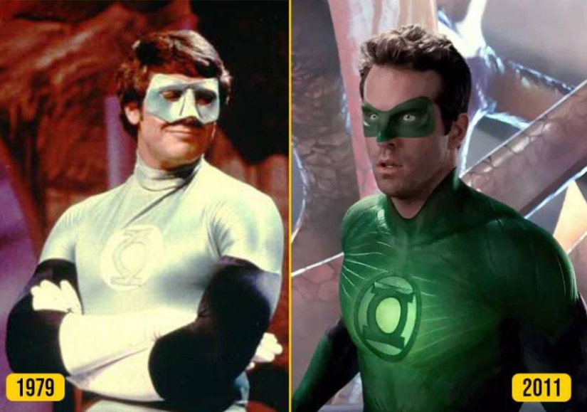 14 superhéroes durante su primera aparición en la pantalla y ahora 14 superhéroes durante su primera aparición en la pantalla y ahora