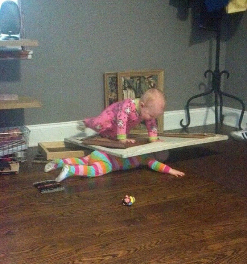 15 answers to the question why a small child is funny