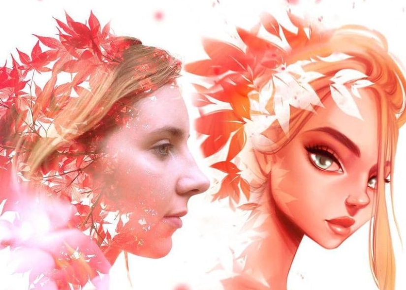 16 artists conducted an unusual experiment with portraits of a French photographer 16 artists conducted an unusual experiment with portraits of a French photographer