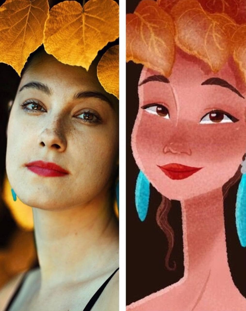 16 artists conducted an unusual experiment with portraits of a French photographer 16 artists conducted an unusual experiment with portraits of a French photographer