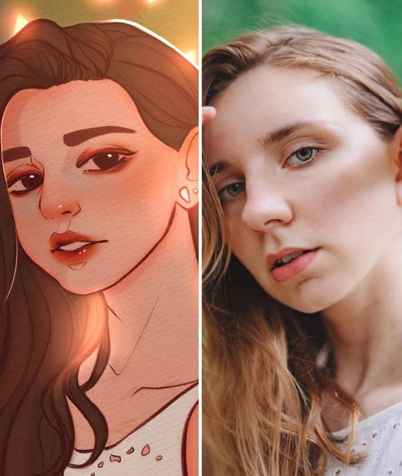 16 artists conducted an unusual experiment with portraits of a French photographer 16 artists conducted an unusual experiment with portraits of a French photographer