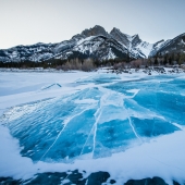 16 Frozen Ponds That Look Like Fine Art