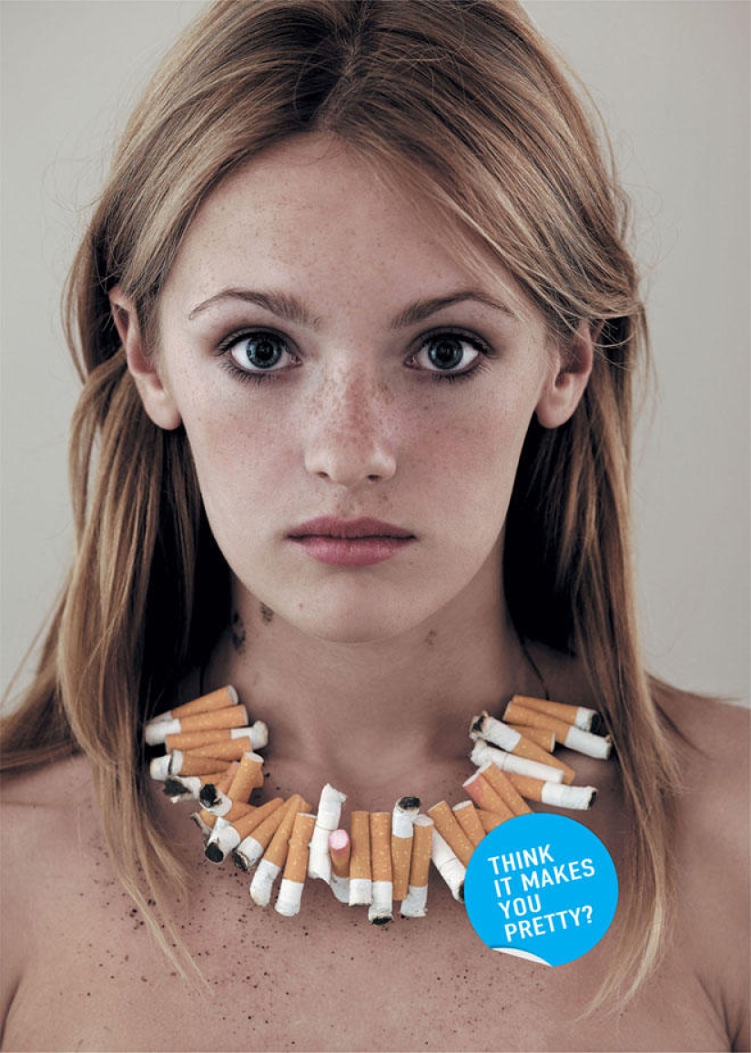 18 obras maestras de la publicidad antitabaco de todo el mundo