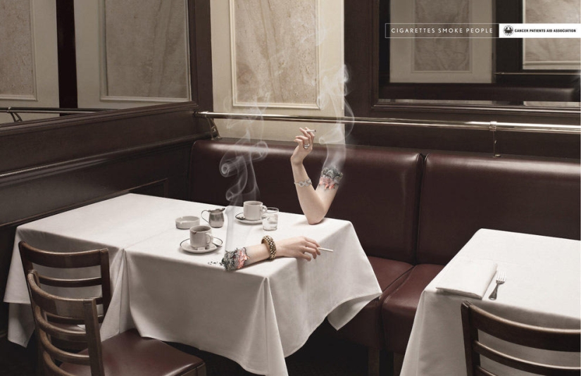 18 obras maestras de la publicidad antitabaco de todo el mundo